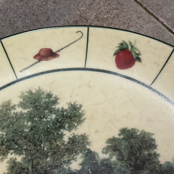 Rustic Sheep Design Dinner Plate - Picture 3 of 9